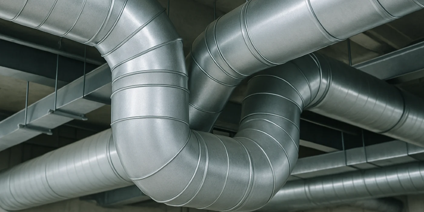 Metal air ducts from Round Rock Air Conditioning Repair in Round Rock, TX - Commercial air conditioning repair