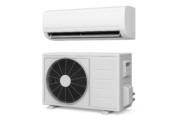 a mini split AC unit and an traditional AC unit showing from Round Rock Air Conditioning Repair in Round Rock, TX - Heating system installation a mini split AC unit and an traditional AC unit showing from Round Rock Air Conditioning Repair in Round Rock, TX - Heating system installation